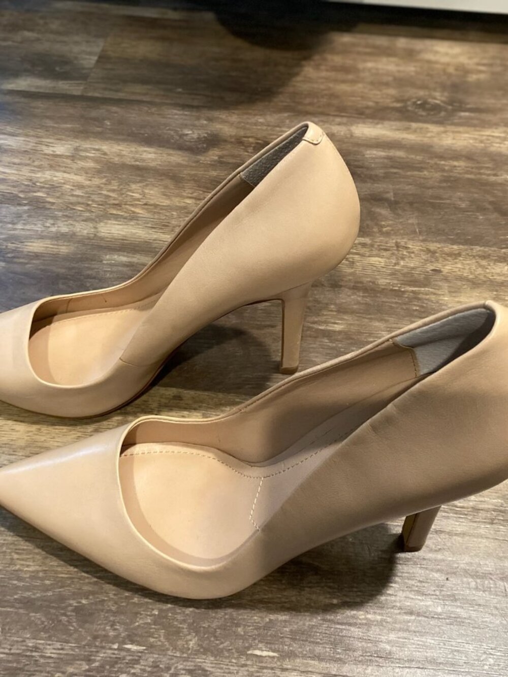 Charles by Charles David Nude Heels Size 9M